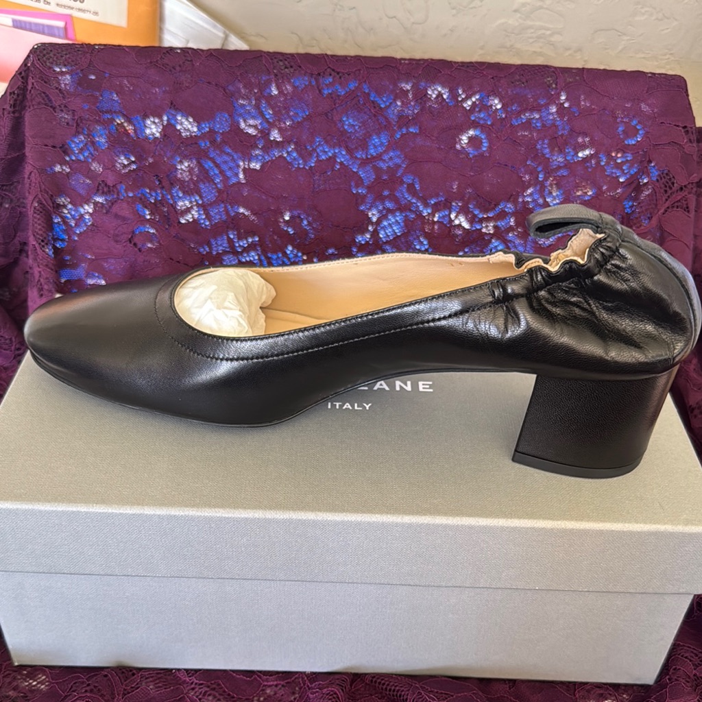 Black Women's Everlane 2” Block Heel Pump